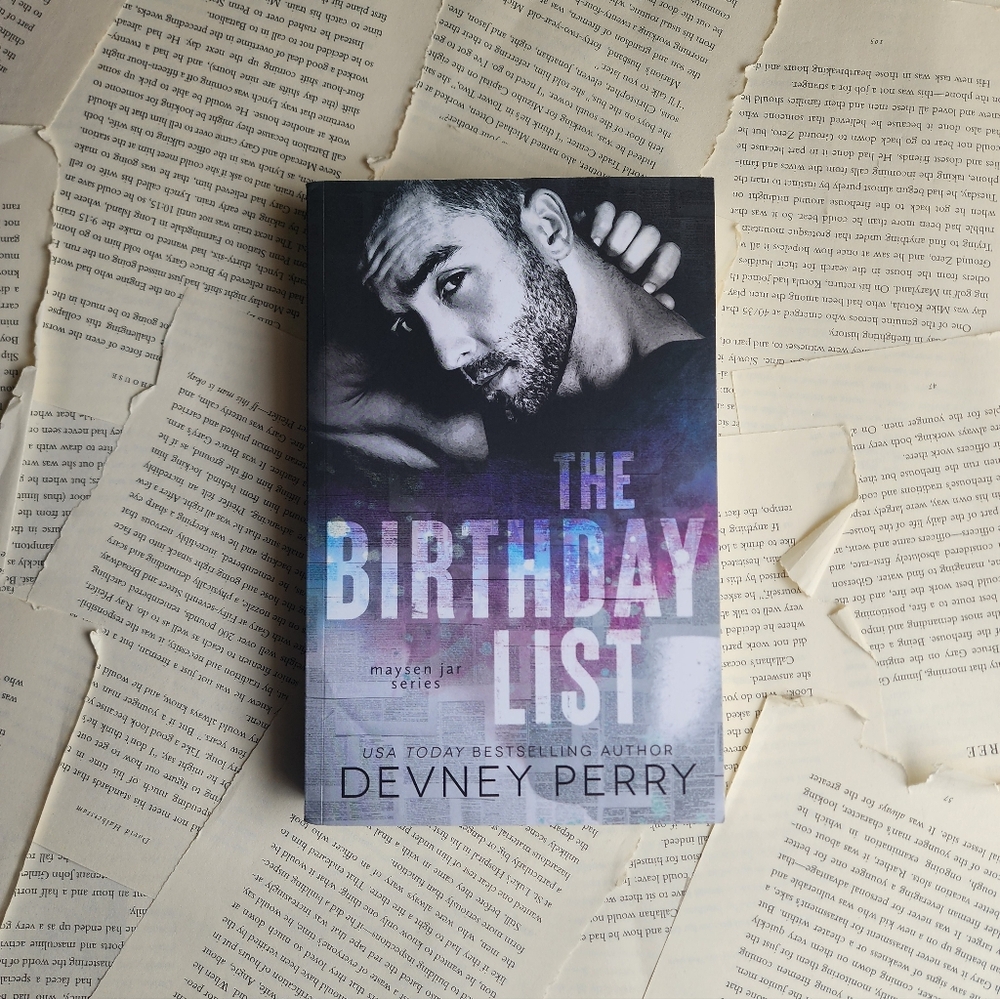 The Birthday List by Devney Perry Indie OOP Cover New Unread Paperback Book